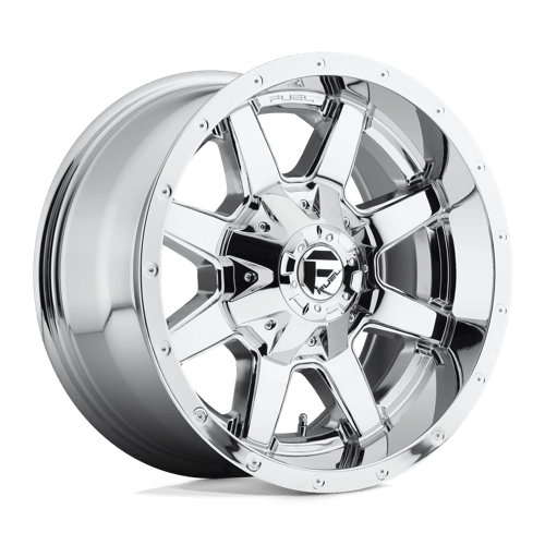 Fuel 1Pc D536 Maverick 17X9 -12 Chrome Plated