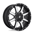 Fuel 1Pc D537 Maverick 20X9 +1 Matte Black Machined