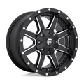 Fuel 1Pc D538 Maverick 24X8.25 -176 Matte Black Milled