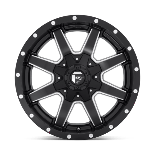 Fuel 1Pc D538 Maverick 20X9 +1 Matte Black Milled