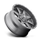 Fuel 1Pc D542 Maverick 20X9 +1 Matte Gun Metal Milled