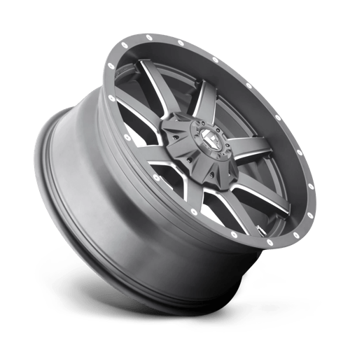Fuel 1Pc D542 Maverick 20X9 +1 Matte Gun Metal Milled