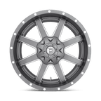 Fuel 1Pc D542 Maverick 20X9 +1 Matte Gun Metal Milled