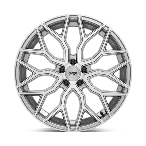 Niche 1Pc M265 Mazzanti 20X9 +27 Anthracite Brushed