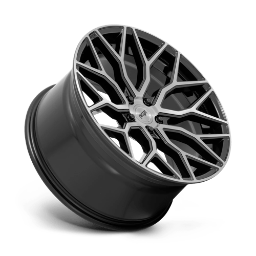 Niche 1Pc M262 Mazzanti 19X9.5 +35 Gloss Black Brushed Face
