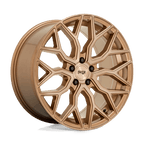Niche 1Pc M263 Mazzanti 22X10 +35 Bronze Brushed
