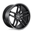 Niche 1Pc M194 Methos 20X10 +40 Gloss Black Matte Black