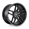 Niche 1Pc M194 Methos 20X9 +35 Gloss Black Matte Black