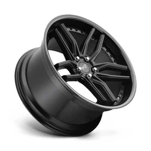 Niche 1Pc M194 Methos 20X10 +40 Gloss Black Matte Black