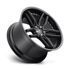 Niche 1Pc M194 Methos 20X9 +42 Gloss Black Matte Black