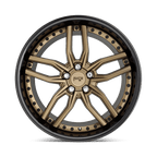 Niche 1Pc M195 Methos 20X10 +45 Matte Bronze Black Bead Ring