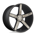Niche 1Pc M134 Milan 20X10 +40 Matte Black Ddt Machined