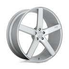 Niche 1Pc M135 Milan 20X8.5 +35 Gloss Silver Machined