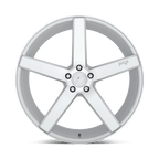 Niche 1Pc M135 Milan 18X8 +40 Gloss Silver Machined