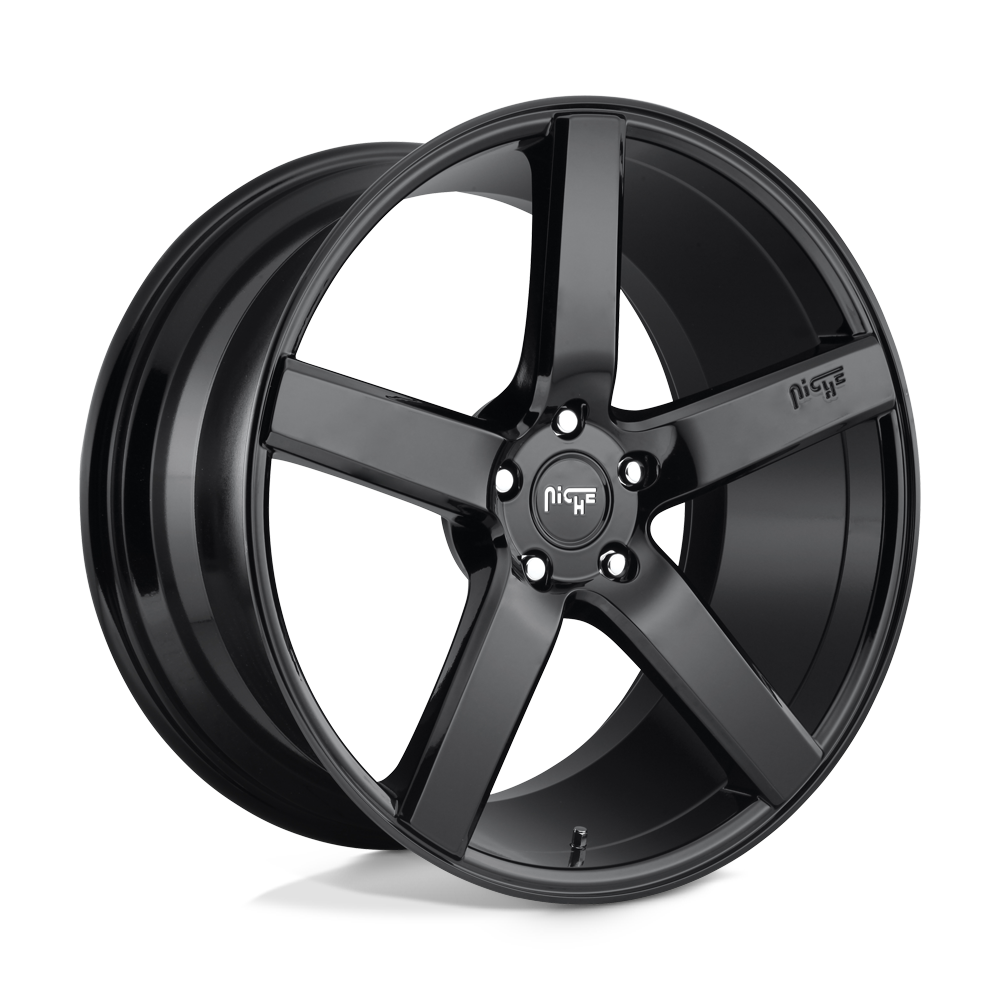 Niche 1Pc M188 Milan 22X10 +35 Gloss Black