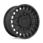Fuel 1Pc D723 Militia 17X9 -12 Matte Black