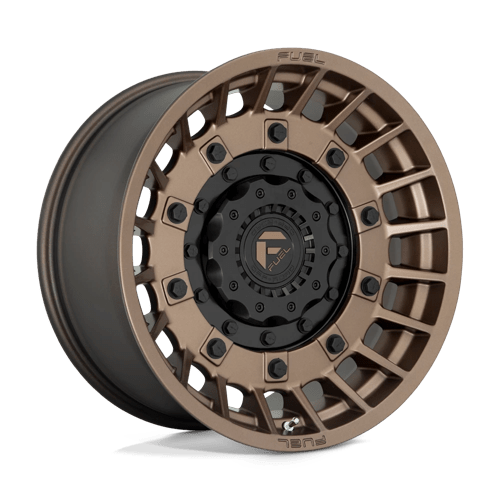 Fuel 1PC D725 MILITIA 20X10 +-18 MATTE BRONZE & BLACK