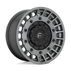 Fuel 1Pc D726 Militia 20X10 -18 Matte Anthracite & Black