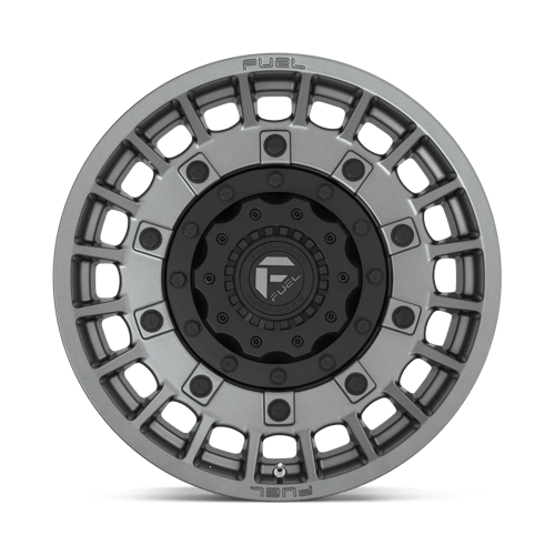 Fuel 1Pc D726 Militia 20X10 -18 Matte Anthracite & Black