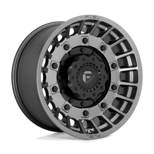 Fuel 1Pc D726 Militia 20X10 -18 Matte Anthracite & Black