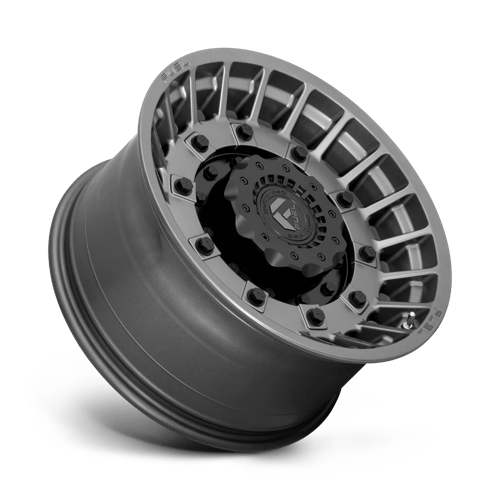 Fuel 1Pc D726 Militia 20X10 -18 Matte Anthracite & Black