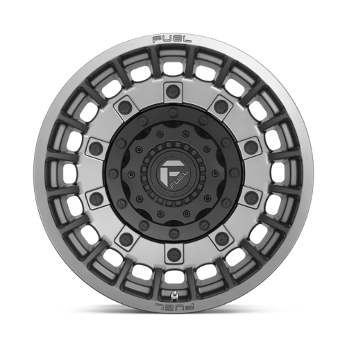 Fuel 1Pc D726 Militia 20X10 -18 Matte Anthracite & Black