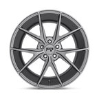 Niche 1Pc M116 Misano 18X8 +40 Matte Gunmetal