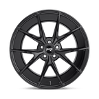 Niche 1Pc M119 Misano 20X10 +40 Gloss Black