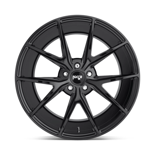 Niche 1Pc M119 Misano 20X10 +40 Gloss Black