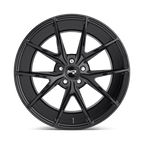 Niche 1Pc M119 Misano 20X10 +40 Gloss Black
