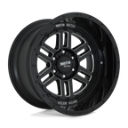 Moto Metal Mo800 Deep Six 20X10 -18 Gloss Black Milled