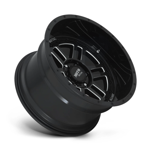 Moto Metal Mo800 Deep Six 20X10 -18 Gloss Black Milled