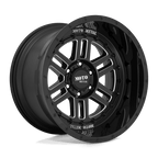 Moto Metal Mo800 Deep Six 20X10 -18 Gloss Black Milled