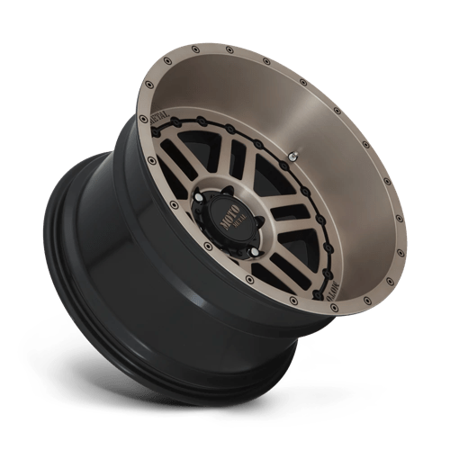 Moto Metal Mo800 Deep Six 20X12 -44 Satin Black W/ Bronze Tint
