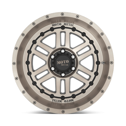 Moto Metal Mo800 Deep Six 20X10 -18 Satin Black W/ Bronze Tint