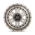 Moto Metal Mo800 Deep Six 20X12 -44 Satin Black W/ Bronze Tint