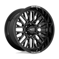 Moto Metal Mo802 Warlock 20X10 -18 Gloss Black Milled