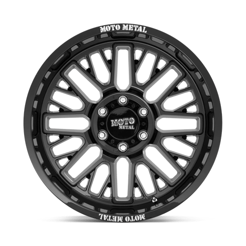 Moto Metal Mo802 Warlock 20X10 -18 Gloss Black Milled