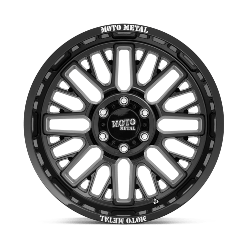 Moto Metal Mo802 Warlock 20X9 +18 Gloss Black Milled