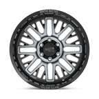 Moto Metal Mo802 Warlock 20X10 -18 Gloss Black Mach W/ Gray Tint