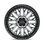 Moto Metal MO802 WARLOCK 20x9 +18 GLOSS BLACK MACH W/ GRAY TINT