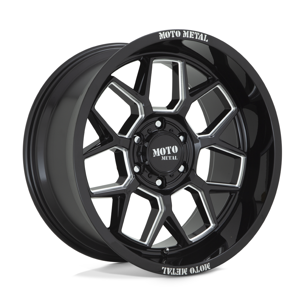 Moto Metal Mo803 Banshee 20X10 -18 Gloss Black Milled