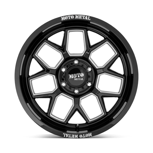 Moto Metal Mo803 Banshee 20X10 -18 Gloss Black Milled