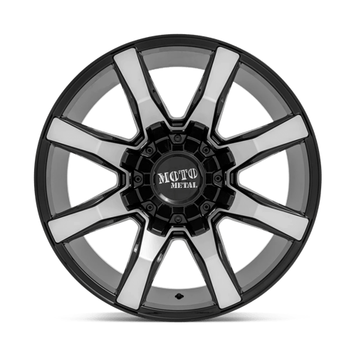 Moto Metal Mo804 Spider 20X10 +12 Gloss Black Machined