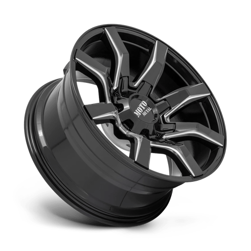Moto Metal Mo804 Spider 20X10 -18 Gloss Black Milled