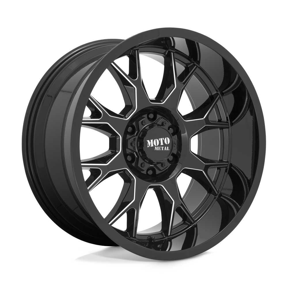 Moto Metal Mo806 20X10 -18 Gloss Black Milled