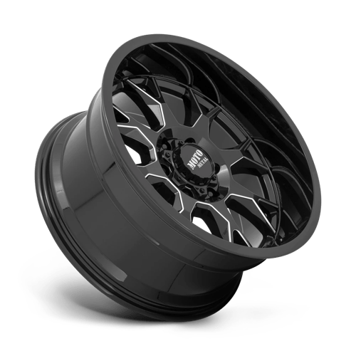 Moto Metal Mo806 20X9 +0 Gloss Black Milled