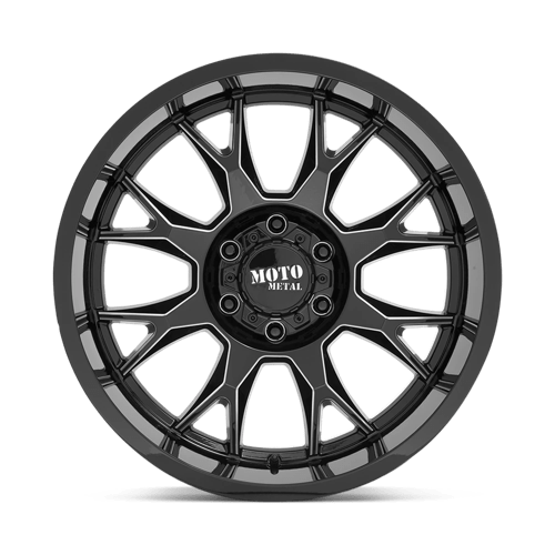Moto Metal Mo806 20X9 +0 Gloss Black Milled