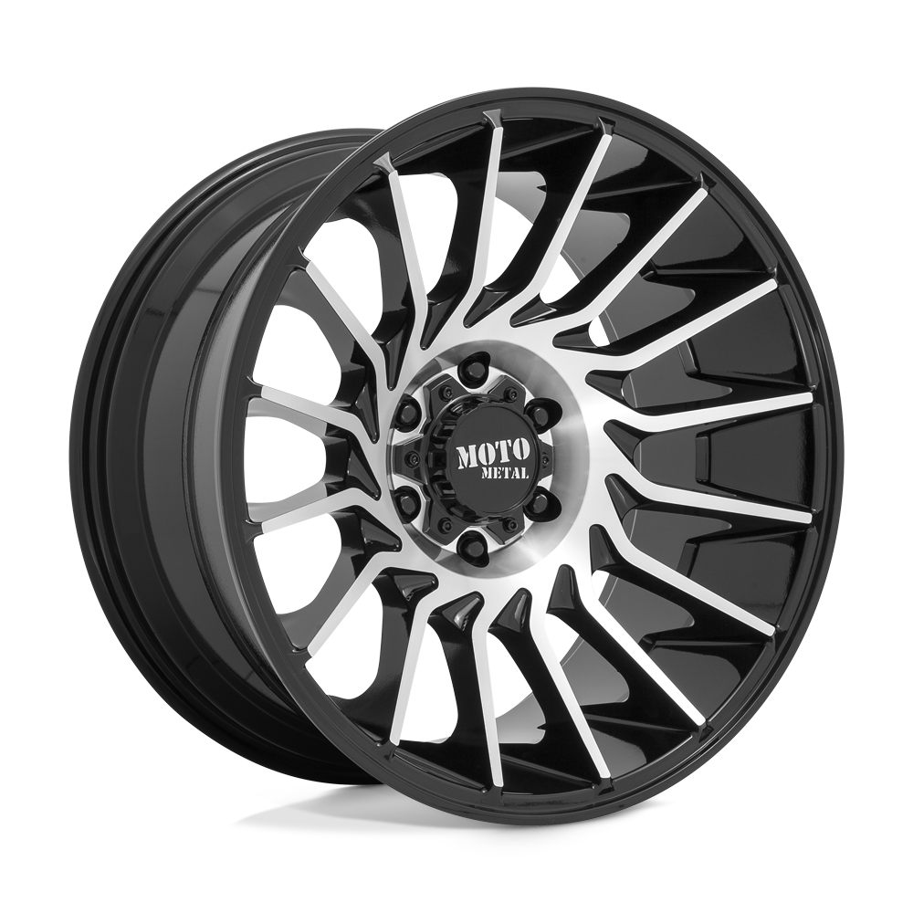 Moto Metal Mo807 20X10 -18 Gloss Black Machined