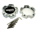 Moto Metal Cap Small 5 Lug Chrome